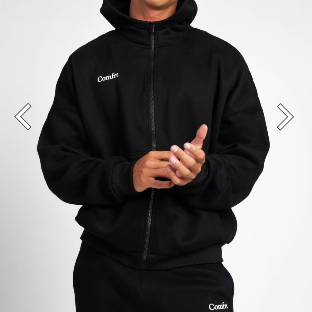 Comfrt Black Hoodie